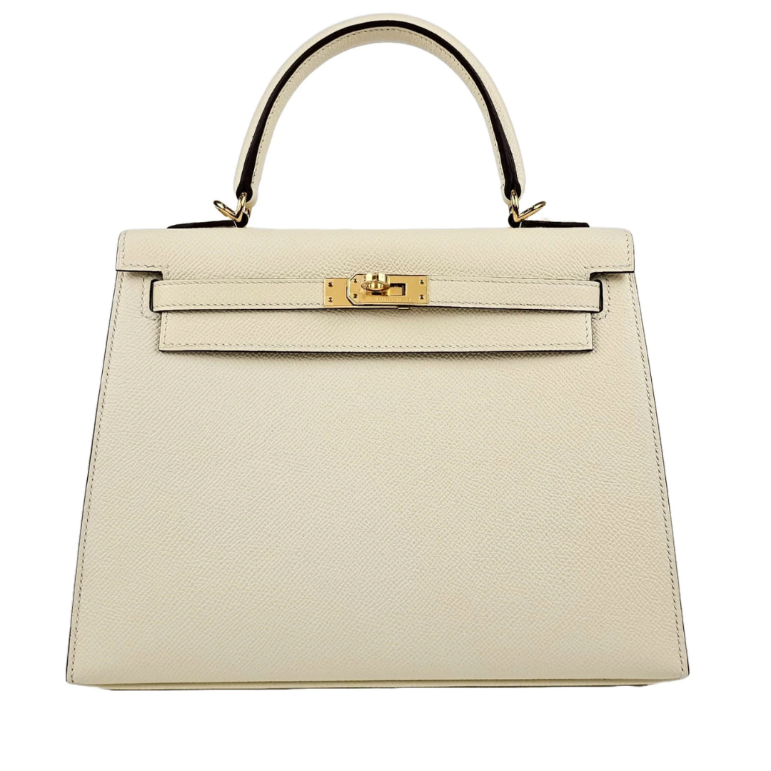 Hermès Kelly 25 Nata Epsom Sellier