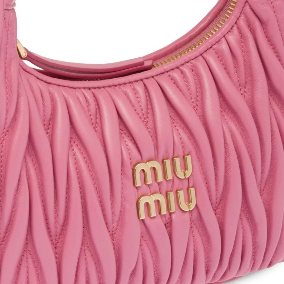 Miu Miu Mini Sac Porté Épaule Wander Matelassé