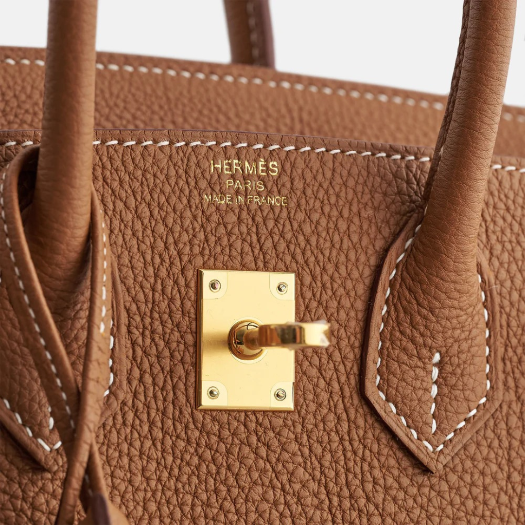 Hermès Birkin 25 gold on gold